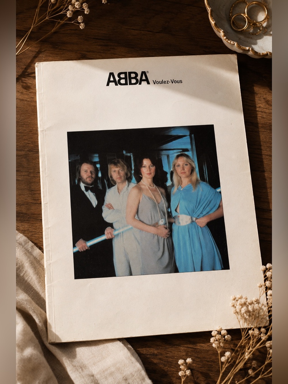 Vintage ABBA Voulez-Vous Piano Vocal Guitar Songbook 1979 Sheet Music
